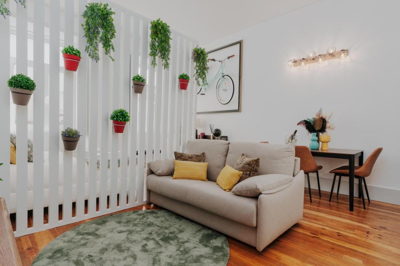 Bicycle Luxury House, Parking, Downtown Near Metro Apartment Porto Luaran gambar