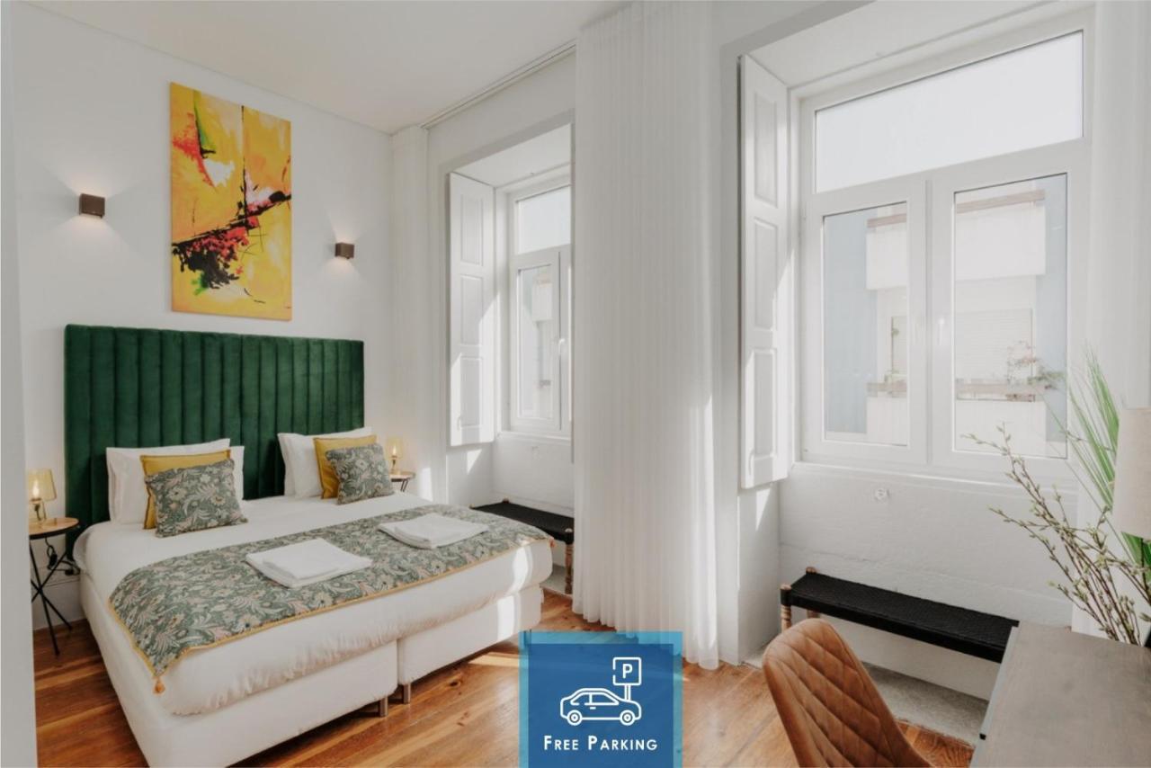 Bicycle Luxury House, Parking, Downtown Near Metro Apartment Porto Luaran gambar